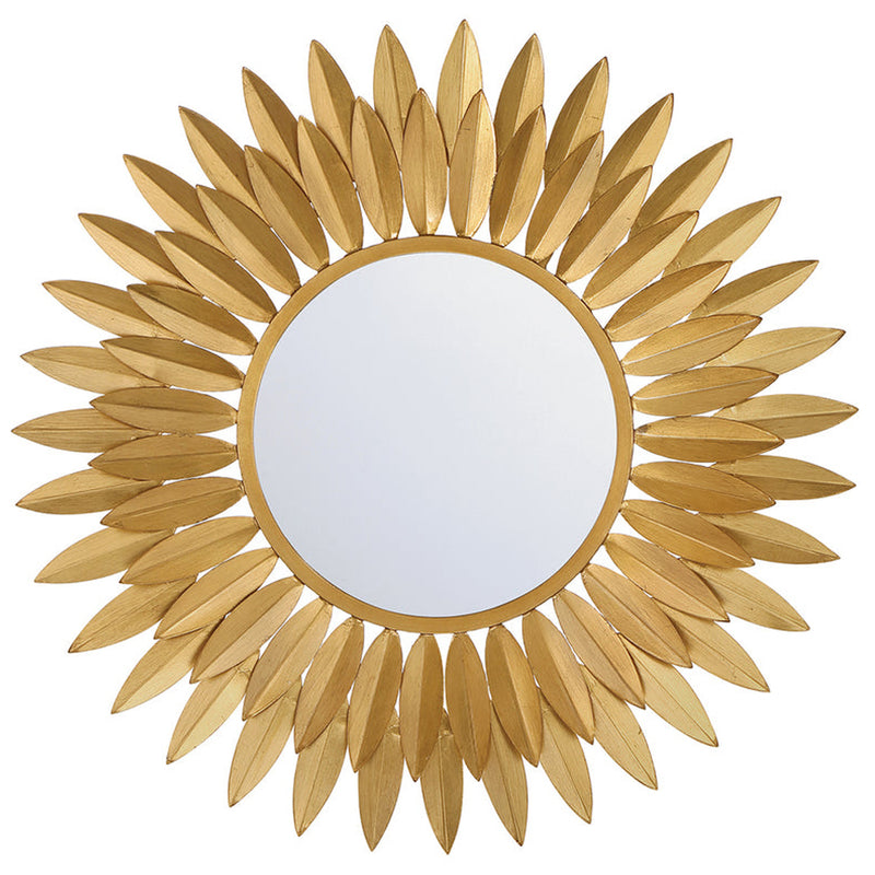 Broche Mirror Small Antique Gold By Crystorama