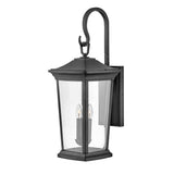 Bromley Large Wall Mount Lantern - Museum Black - by Hinkley