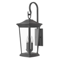 Bromley Large Wall Mount Lantern - Museum Black - by Hinkley