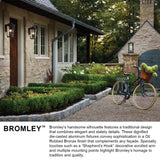 Bromley Wall Mount Lantern (Wide)