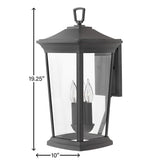 Bromley Wall Mount Lantern (Wide)