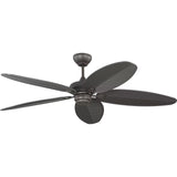 Bronze Housing with Bronze Blades Cruise Outdoor 60inch Ceiling Fan by Visual Comfort Fans