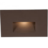 Bronze on Aluminum WL-LED100 Endurance Step And Wall Light by WAC Lighting