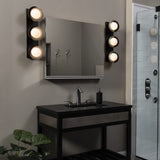 Brooklyn Straight Double Shade Vanity Light lifestyle view by Hubbardton Forge