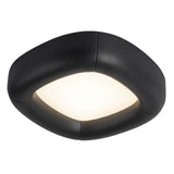 Brown Vegan Leather Folio Flush Mount by Kuzco Lighting