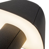 Brown Vegan Leather Folio Table Lamp by Kuzco Lighting Details