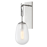 Bruckner Wall Sconce - Polished Nickel by Hudson Valley