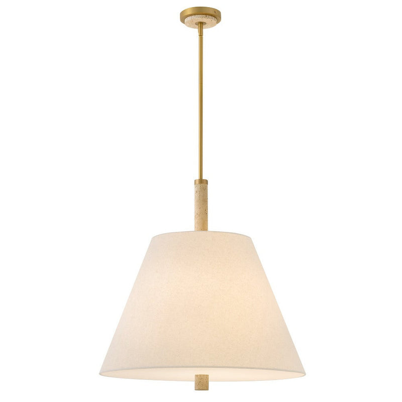 Bruna Chandelier - Lacquered Brass