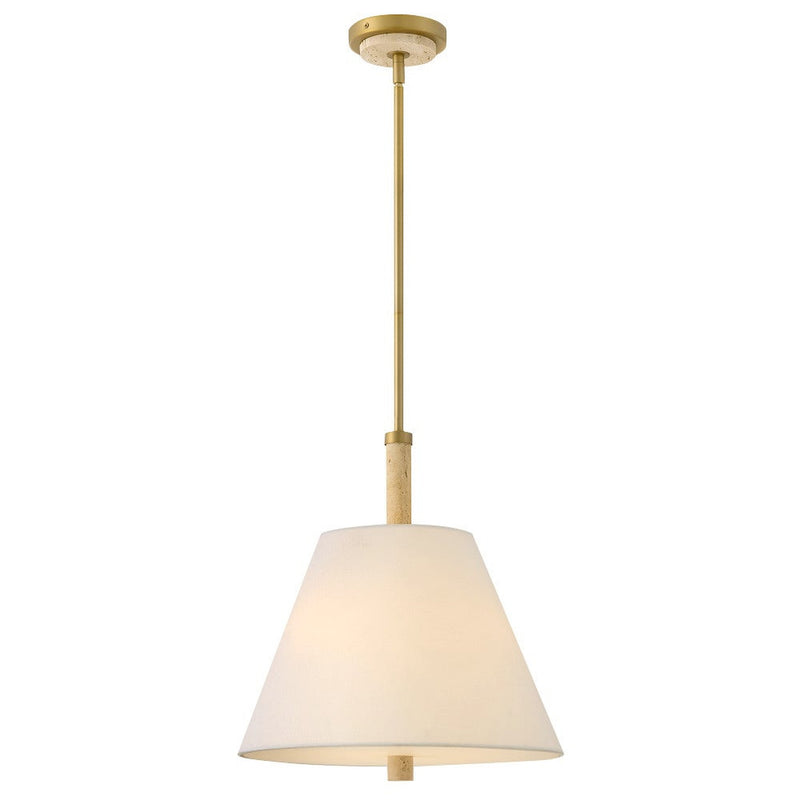 Bruna Pendant - Lacquered Brass