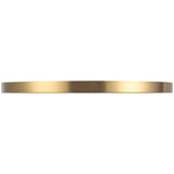 Brushed Gold 15inch Evelyn Flush Mount by Alora Lighting