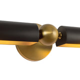 Brushed Gold/Matte Black Cole Wall/Picture Light by Alora Lighting Details