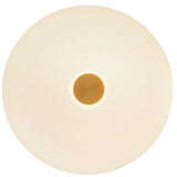Brushed Gold-Matte Opal Gold Jada Wall Sconce by Kuzco Lighting