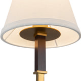 Brushed Gold/White Linen Sloan Chandelier by Alora Lighting Details