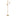 Brushed Gold/White Linen Sloan Floor Lamp by Alora Lighting