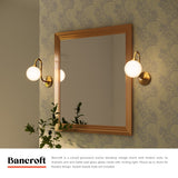 Brushed Gold Bancroft Wall/Vanity Light by Alora Lighting