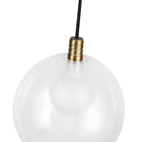 Brushed Gold Bolla Pendant by Kuzco Lighting Bulb Details