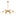 Brushed Gold Briar Chandelier by Kuzco Lighting