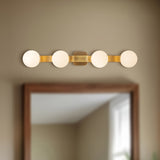 Brushed Gold Briar Vanity Light by Kuzco Lighting