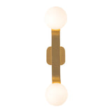 Brushed Gold Briar Wall Sconce by Kuzco Lighting