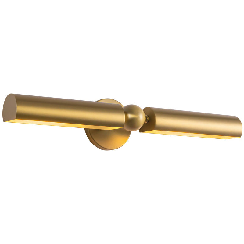Brushed Gold Cole Wall/Picture Light by Alora Lighting