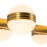 Brushed Gold Selene Linear Pendant by Kuzco Lighting Details