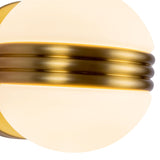 Brushed Gold Selene Wall Sconce by Kuzco Lighting Details