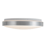 Brushed Nickel 16inch Yanis Flush Mount by Kuzco Lighting