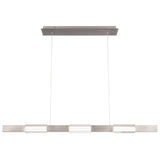 Brushed Nickel 47 inch Super Star 4CCT Linear Pendant by WAC Lighting
