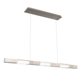 Brushed Nickel 47 inch Super Star 4CCT Linear Pendant by WAC Lighting