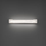 Brushed Nickel Frozen Zone Vanity Light by Modern Forms