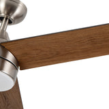 Brushed Nickel Nash Ceiling Fan by Kuzco Lighting Details