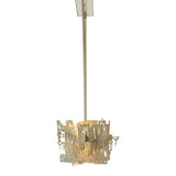 Brutus Linear Suspension Large, shown in Modern Brass, by Hubbardton Forge