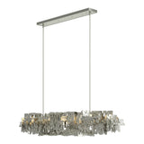 Brutus Linear Suspension Large in Sterling by Hubbardton Forge