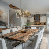 Brutus Linear Suspension lifestyle view by Hubbardton Forge
