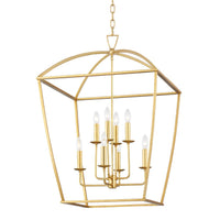 Bryant Lantern - 24 Inch - Gold Leaf by Hudson Valley