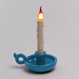 Bugia Table Lamp By Seletti, Finish: Blue
