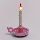 Bugia Table Lamp By Seletti, Finish: Pink