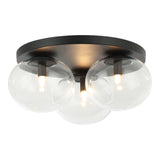 Bulbus Ceiling Light 3-Light Matte Black