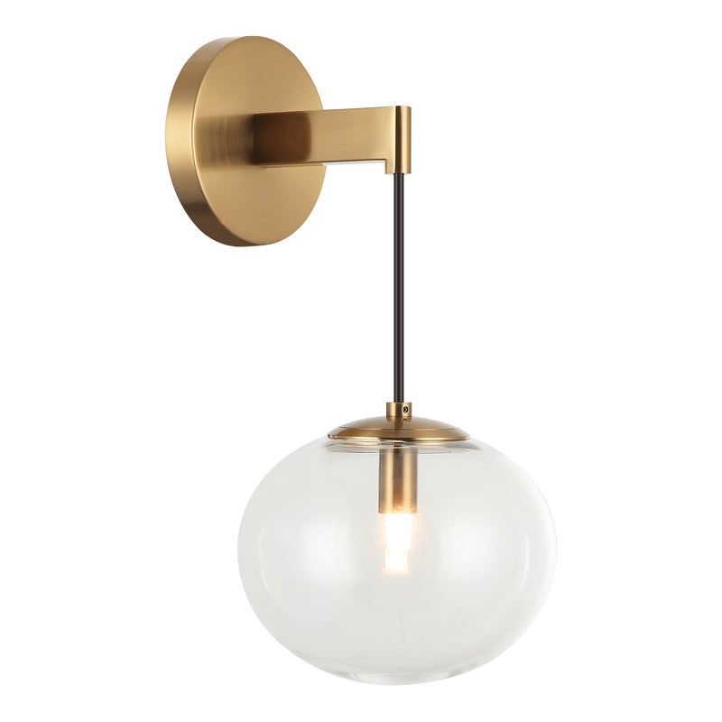 Bulbus Wall Sconce Aged Gold Brass