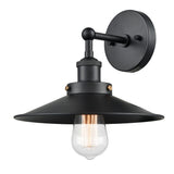 Bulstrode's Workshop Shaded Wall Sconce Black Black