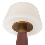 Burgundy Clemence Table Lamp by Alora Lighting Details