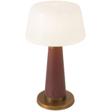 Burgundy Clemence Table Lamp by Alora Lighting