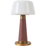 Burgundy Clemence Table Lamp by Alora Lighting