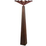 Burgundy Furrow Floor Lamp by Alora Lighting