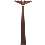 Burgundy Furrow Floor Lamp by Alora Lighting
