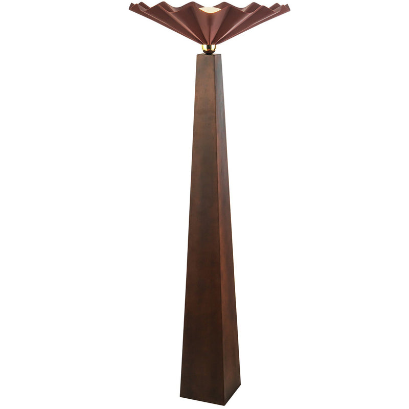 Burgundy Furrow Floor Lamp by Alora Lighting