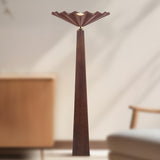 Burgundy Furrow Floor Lamp by Alora Lighting