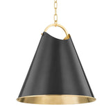 Burnbay Pendant - 18.25 Inch - Aged Old Bronze by Hudson Valley