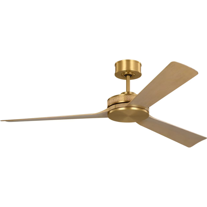 Burnished Brass Elara Smart 56" Ceiling Fan by Visual Comfort Fans