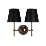 Bursa Double Wall Light - Antique Brass